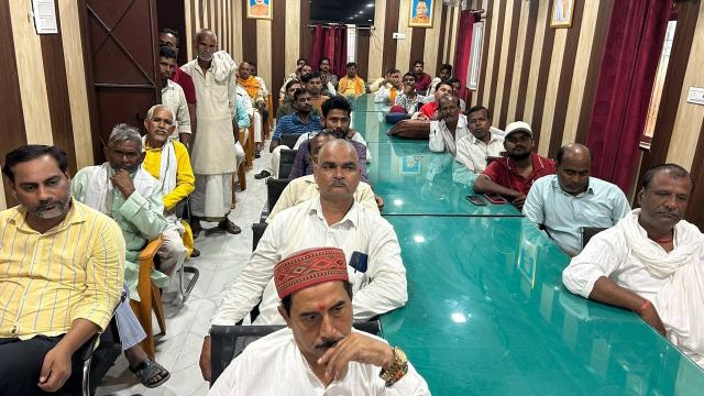 संगठन बैठक — इं. दिनेश सिंह, बैरिया, बलिया