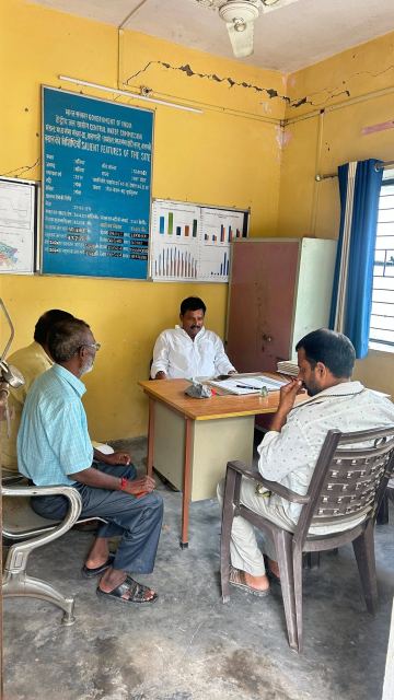 जन चौपाल एवं संवाद — इं. दिनेश सिंह, बैरिया, बलिया