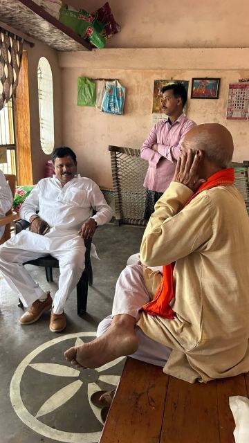 जन चौपाल एवं संवाद — इं. दिनेश सिंह, बैरिया, बलिया