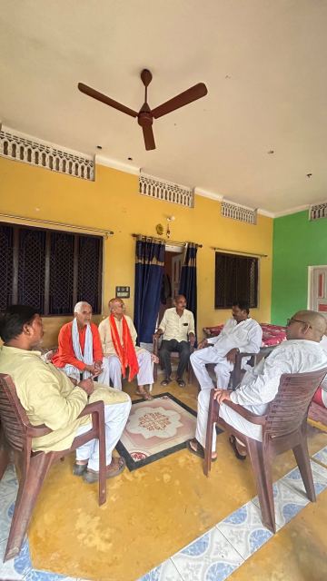जन चौपाल एवं संवाद — इं. दिनेश सिंह, बैरिया, बलिया