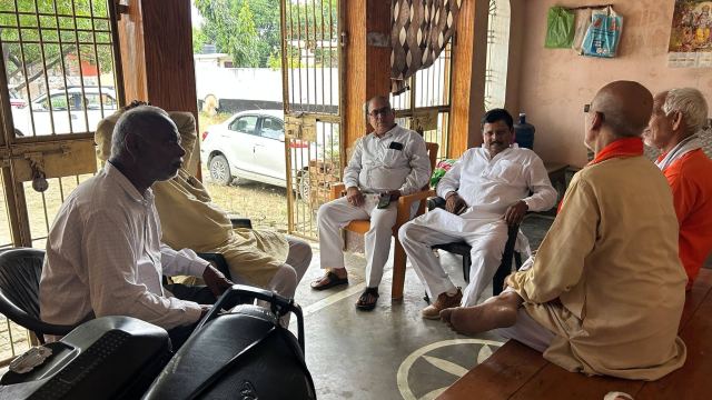 जन चौपाल एवं संवाद — इं. दिनेश सिंह, बैरिया, बलिया