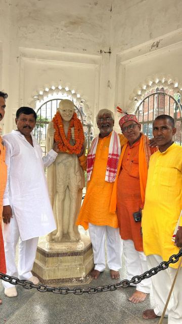 श्रद्धांजलि एवं माल्यार्पण — इं. दिनेश सिंह, बैरिया, बलिया