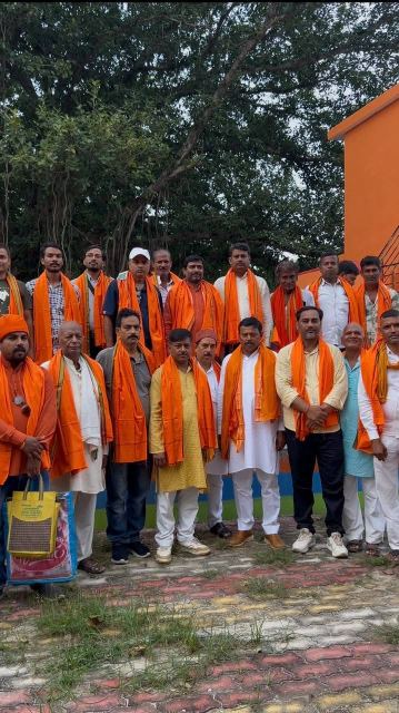 संगठन बैठक — इं. दिनेश सिंह, बैरिया, बलिया
